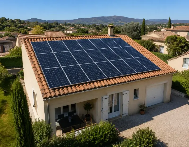 Prime à l'autoconsommation panneaux solaires Saint-Pantaléon — aide financière de l'État